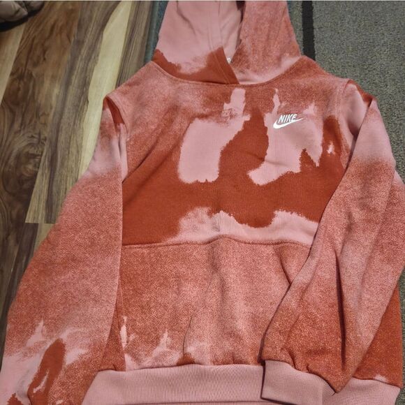 Nike Orange Pink Ombre Hoodie and Joggers Set Youth XL - Picture 3 of 5